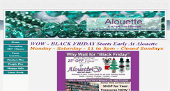 Desktop Screenshot of alouettebeadsok.com